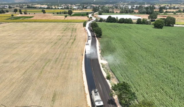 Bursa Büyükşehir'den Nilüfer'de yol yenileme çalışması