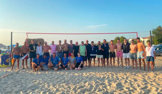 Enez'de Plaj Voleybolu Şenliği coşkusu