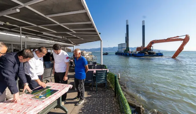 İzmir Körfezi'nde dip tarama çalışmalarıyla deniz yaşamı canlanıyor