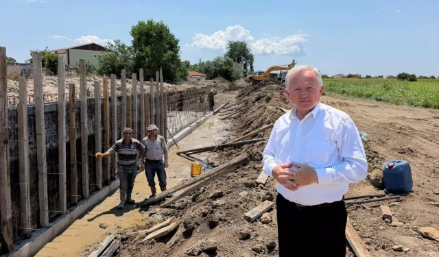Kanal İpsala projesinde çalışmalar sürüyor