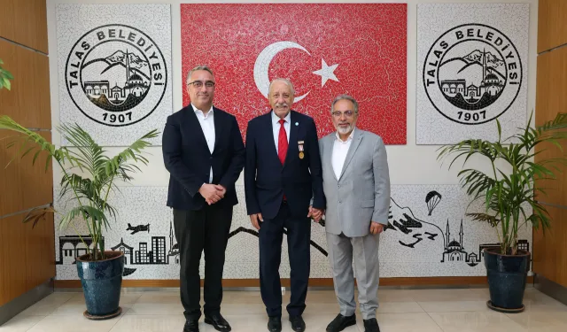 KKTC Öksüzoğlu'ndan Başkan Yalçın'a ziyaret