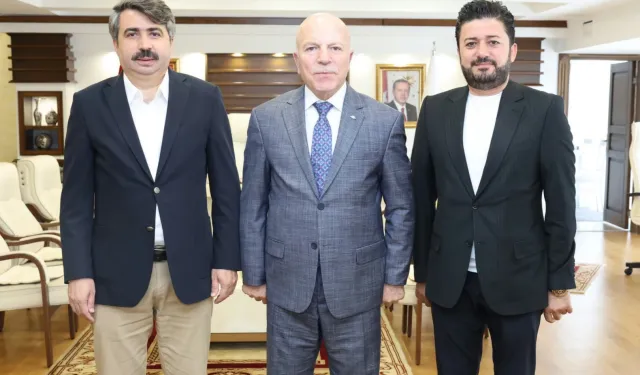Başkan Yılmaz'dan Erzurum'a nezaket ziyaret