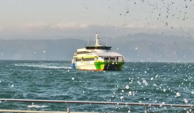 Bursa-İstanbul deniz otobüsü seferlerine hava engeli