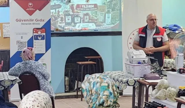Cumalıkızık'taki gıda işletmelerine 'güvenilir gıda' eğitimi