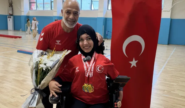Dünya şampiyonu Alyurt'a sürpriz kutlama