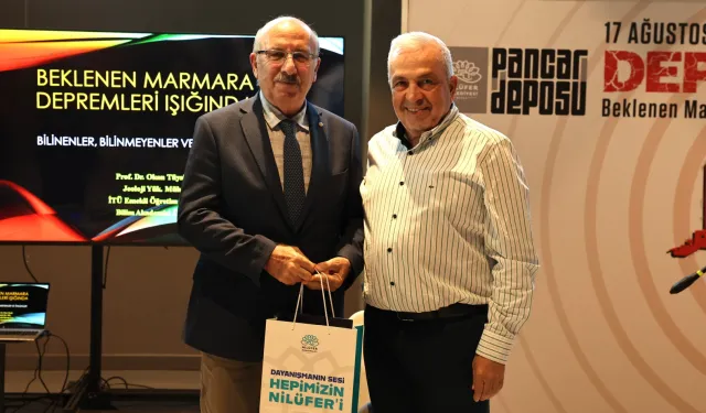 Prof. Dr. Okan Tüysüz uyarılarını Nilüfer'den yaptı