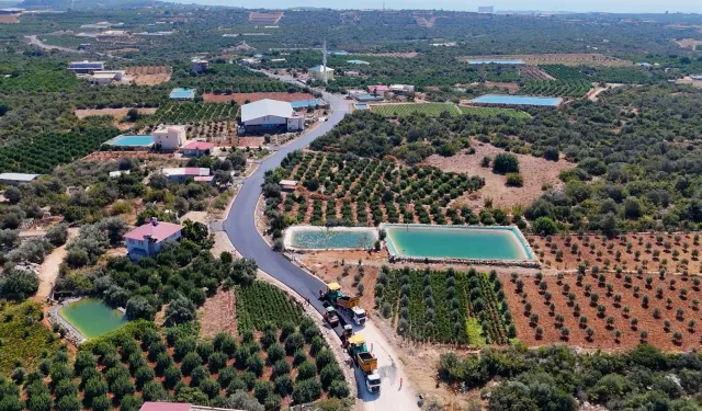 Erdemli Esenpınar'da ulaşım hamlesi