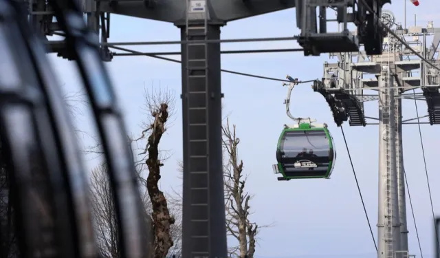 Kocaeli'de Kartepe Teleferik kış bakımına giriyor