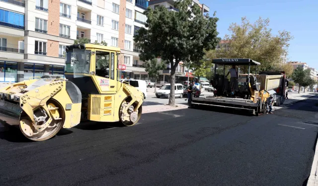 Konya Karatay'da ulaşım için bir etap daha yenileniyor