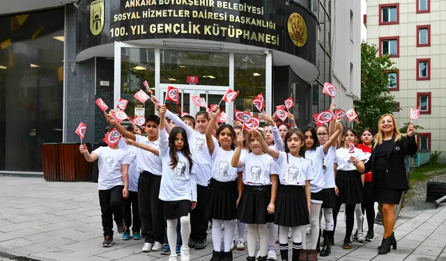 Ankara 100. Yıl Gençlik Kütüphanesi'nde bayram coşkusu