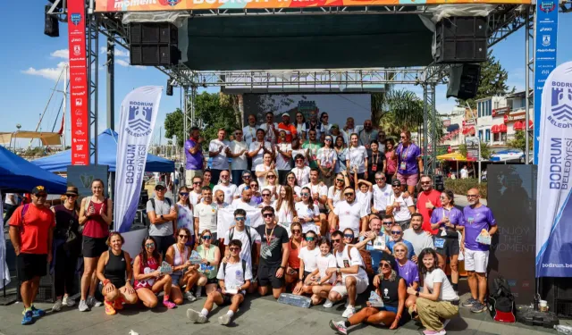Bodrum Yarı Maratonu'nda 9. buluşma... 23 ülkeden 2 bin 500 sporcu koştu
