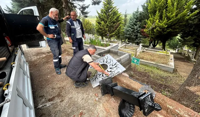 Büyükşehir, mezarlıkların su altyapısını güçlendiriyor