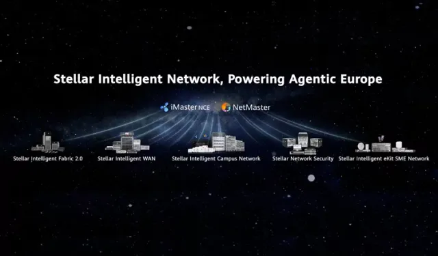 Huawei, 'Güvenli ve Akıllı Bağlantı' felsefesi kapsamında Avrupa Bölgesi için geliştirilmiş Stellar Akıllı Ağ Çözümünü tanıttı