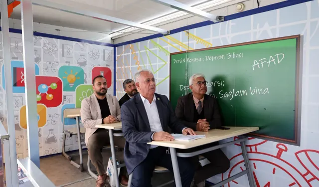 Kayseri Talas'ta deprem hazırlığı
