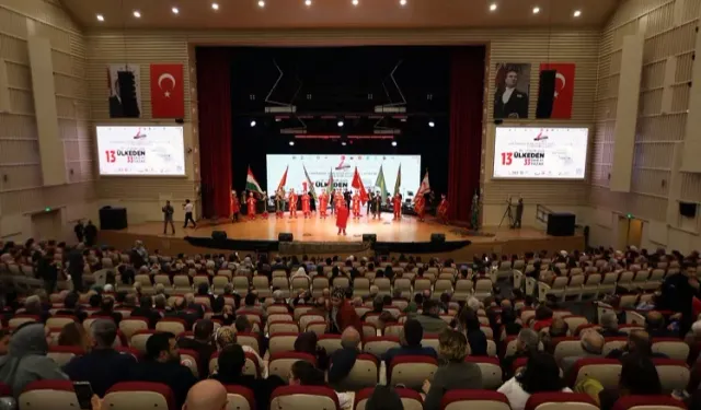 Kayseri Talas'ta Türk Dünyası coşkusu