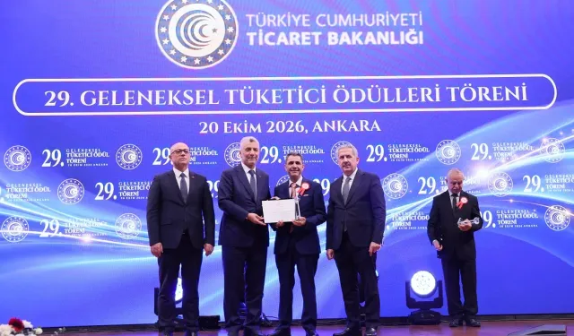 Mehmet Çetinkaya'ya anlamlı ödül