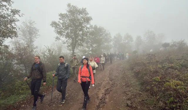 Mysia Yolları'nda Cumhuriyet Bayramı yürüyüşü