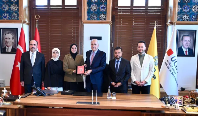 TBMM Numan Kurtulmuş'tan Konya Büyükşehir'e ziyaret