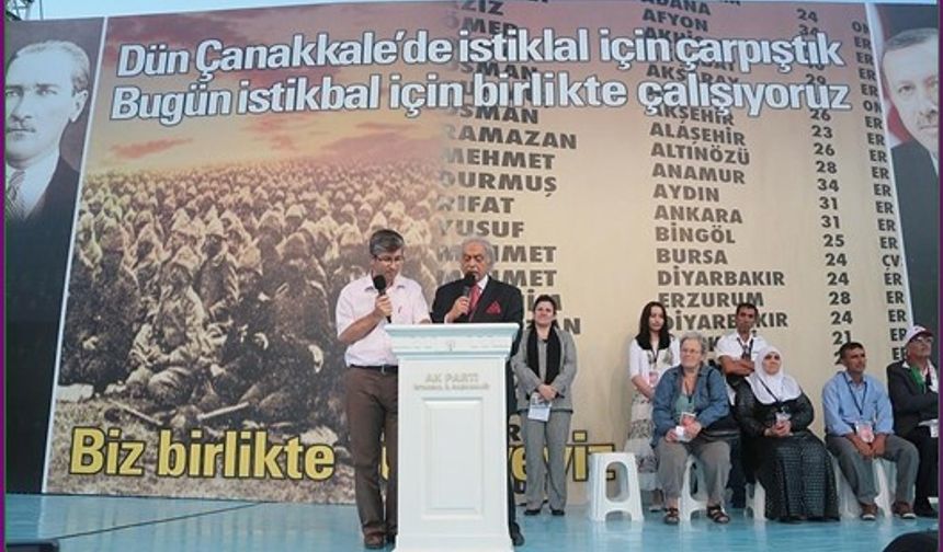 İstanbul Ak Parti Çanakkale'de  iftar verdi