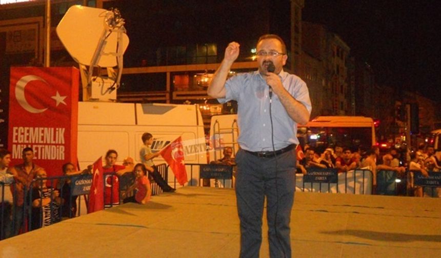 Gaziosmanpaşa'da Demokrasi nöbeti 15 gündür devam ediyor