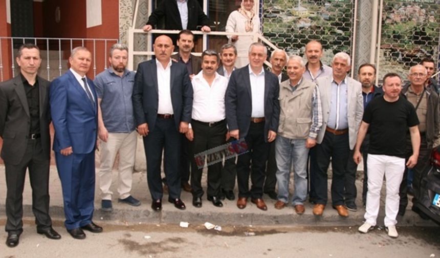 Arnavutköy Halkalı Derneği toplantısında; şehitler için dua edildi