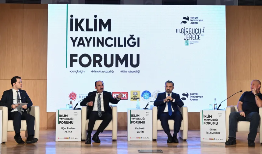 Konya 3. İklim Yayıncılığı Forumu'na ev sahipliği yaptı