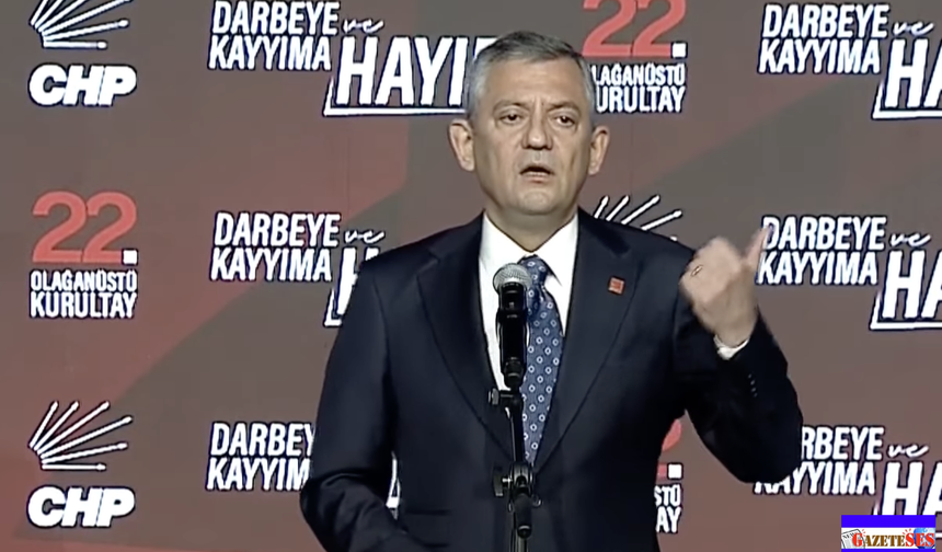 CHP sandık başında... Olağanüstü Kurultay''da tek aday Özgür Özel...