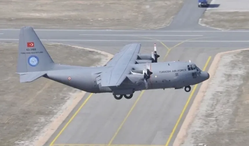 Gürcistan-Azerbaycan sınırında Türk askeri kargo uçağı düştü!
