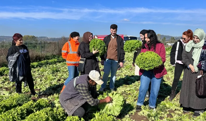 Aday çiftçilere uygulamalı tarım eğitimi
