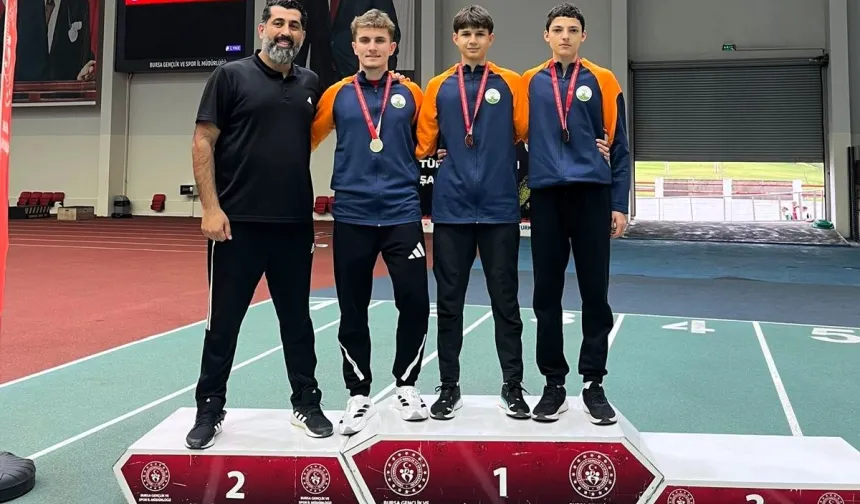 Bursa'da Osmangazili atletlerden büyük başarı