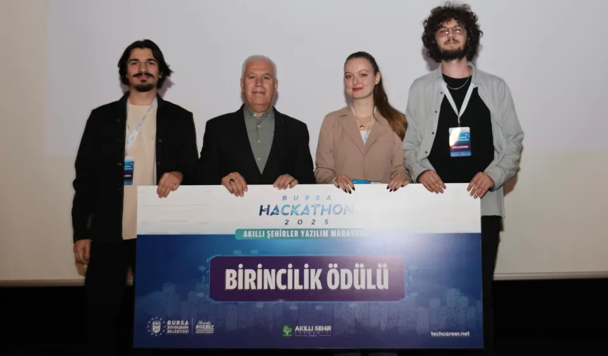 Bursa'nın akıllı geleceği Hackathon25'te kodlandı