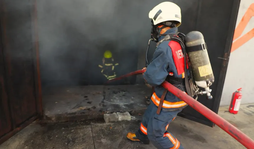 Mersin Büyükşehir itfaiyesi eğitimlerle gücünü artırıyor