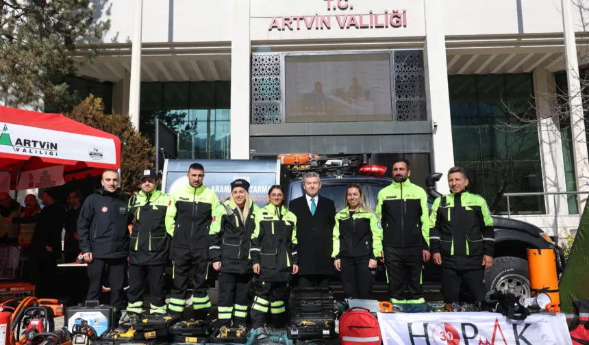 Artvin'de deprem bilinçlendirme etkinliği düzenlendi