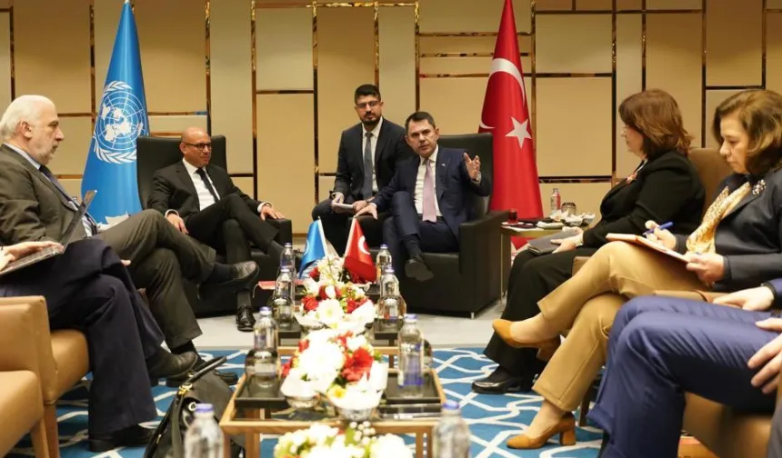 Bakan Kurum'dan COP31 mesajı: Kapsayıcı ve sonuç odaklı süreç yürüteceğiz