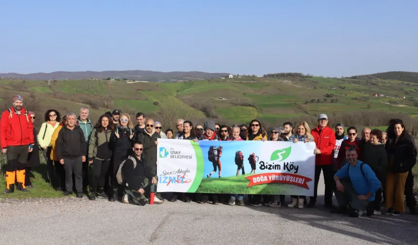 Bizim Köy Doğa Yürüyüşü bu ay Nebihoca'da gerçekleştirildi
