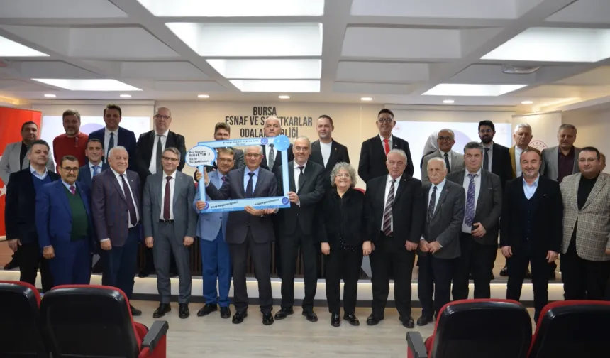 Bursa'da Esnaf Odalarına 'Tütün ve Tütün Ürünleriyle Mücadele' eğitimi