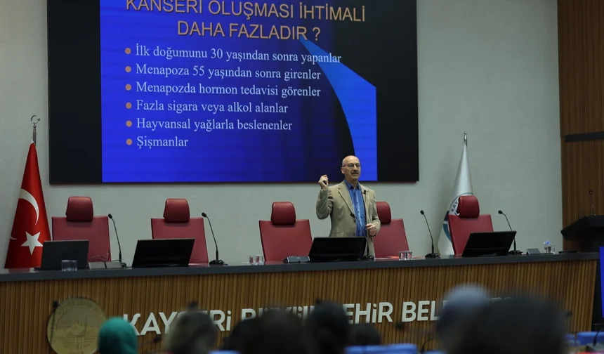 Büyükşehir'den 'meme kanseri' farkındalık eğitimi