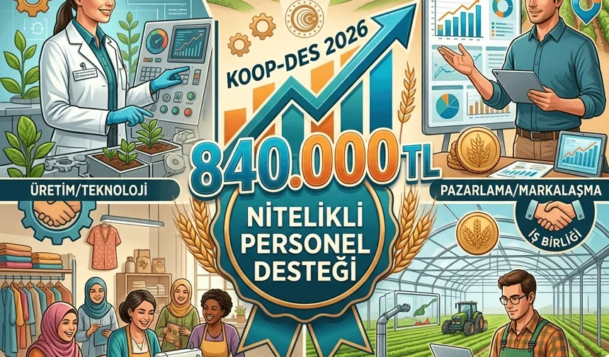 KOOP-DES'de nitelikli personel desteği yükseldi