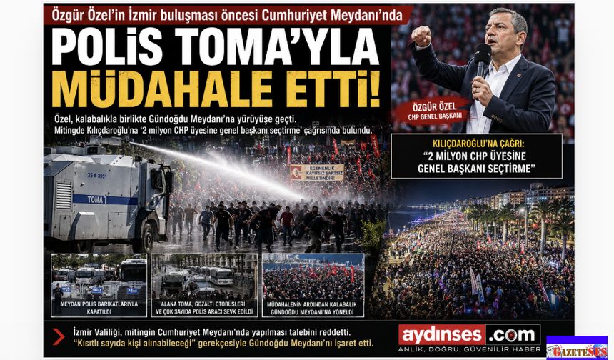 Özgür Özel’den İzmir’de Güç Gösterisi: Kararı 2 Milyon CHP Üyesi Verecek