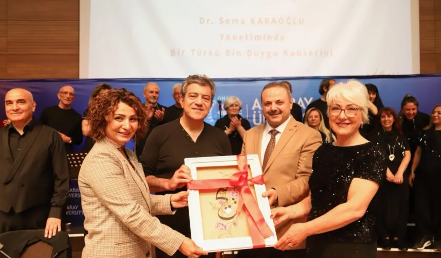 KİGDER Korosu'ndan Aksaray'da unutulmaz konser