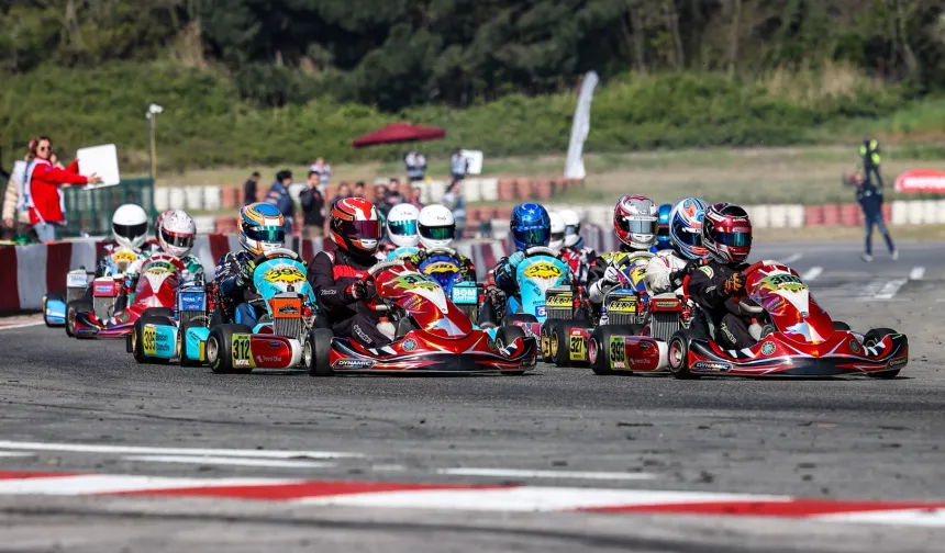 NİMOSK Karting Yarışı hafta sonu Körfez'de
