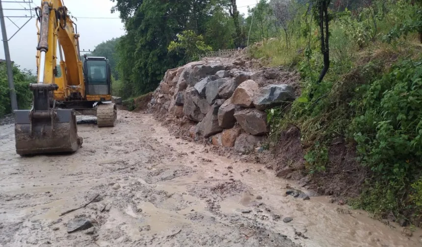 Ordu'da sel alarmı