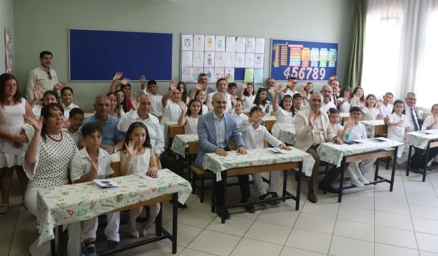 Kocaeli Çayırova'da karne heyecanı