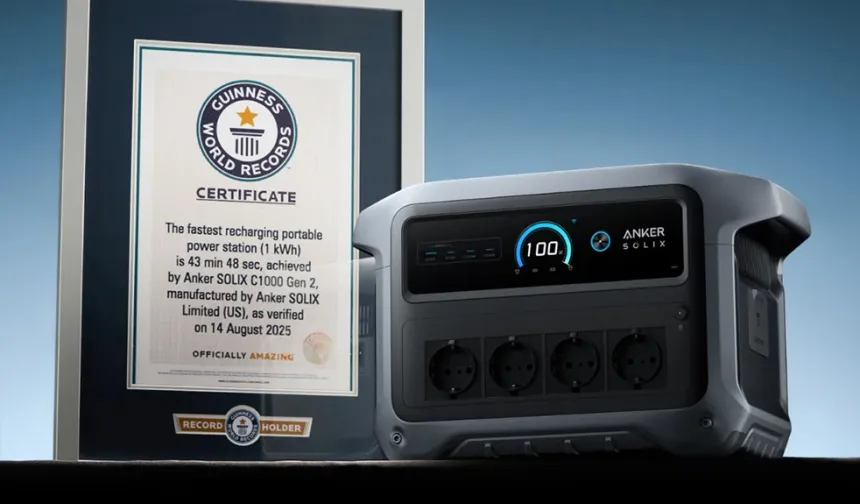 Guinness rekortmeni taşınabilir güç istasyonu Türkiye'de
