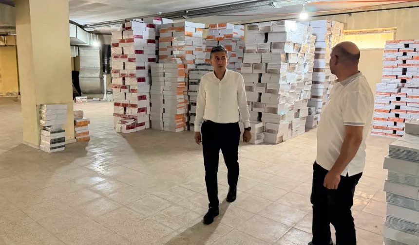 Ağrı'ya yeni dönem ders kitapları geldi