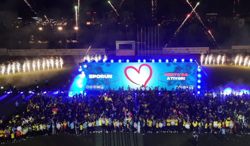 Konya'da Spor Okulları Olimpiyatları coşkusu