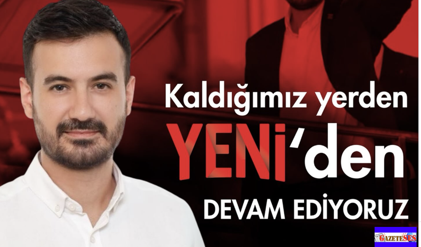 YENİ Parti Bayrampaşa’da Alican Çam Yeniden ilçe başkanı..