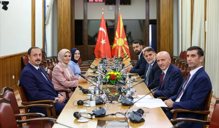 Bakan Göktaş'tan Kuzey Makedonya'da sosyal mutabakata imza