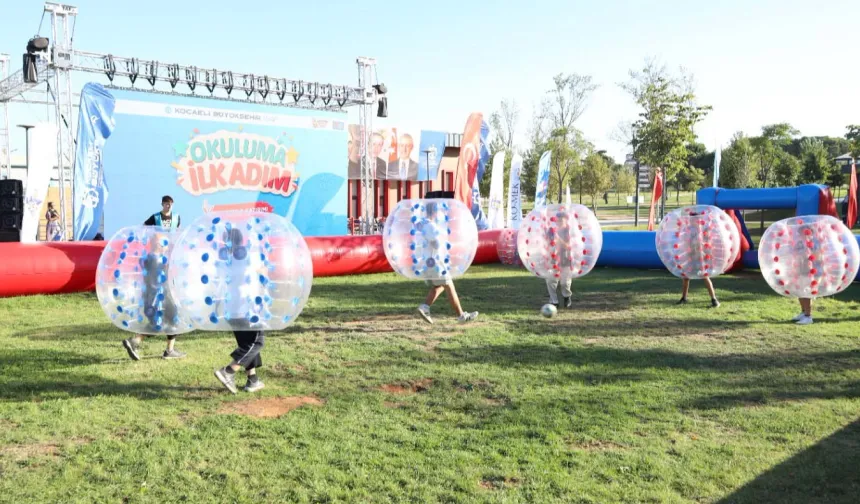 Büyükşehir'den çocuklara renkli okul provası