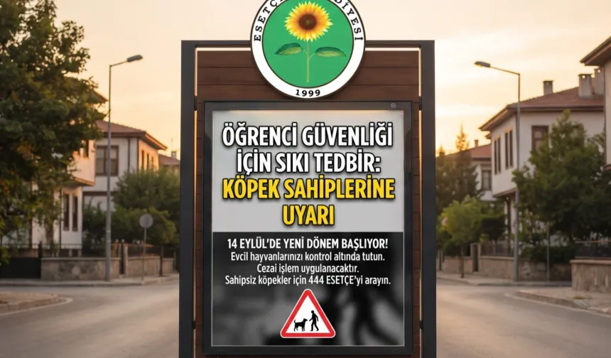 Esetçe Belediyesi'nden öğrenci güvenliğine sıkı tedbir